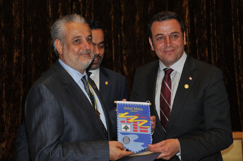 Rotary Clubs host MP Ziad Aboultaif